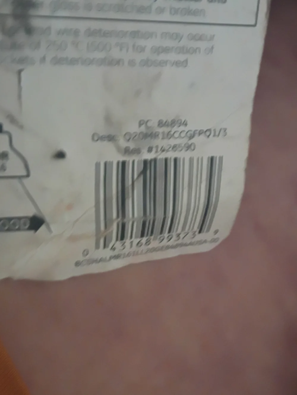 GE Halogen MR16 20W Flood Bulb - Cool White